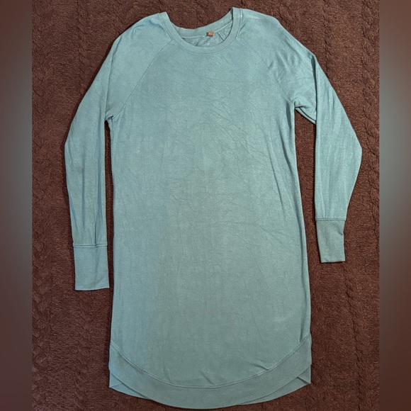 Athleta Dresses & Skirts - Athleta teal knit dress Size S